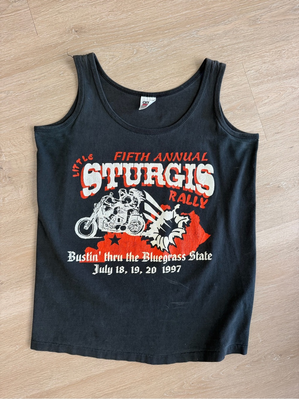 Sturgis Rally women’s Black Tank Top - Vintage Graphic